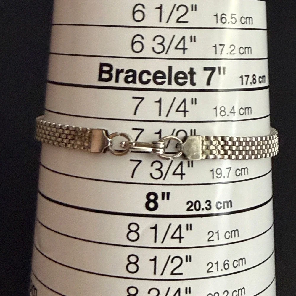 Vintage Speidel ID Bracelet Silver Tone Engraved USA